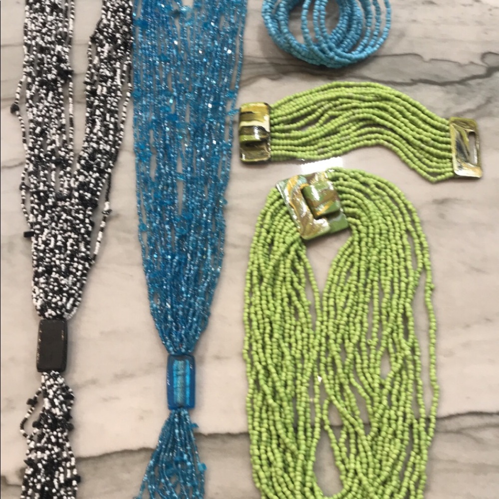 Assortment of Spring Beaded Fashion Jewelry